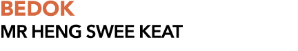 Bedok MR Heng Swee Keat