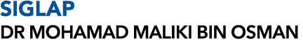 SIGLAP Dr Mohamad Maliki Bin Osman